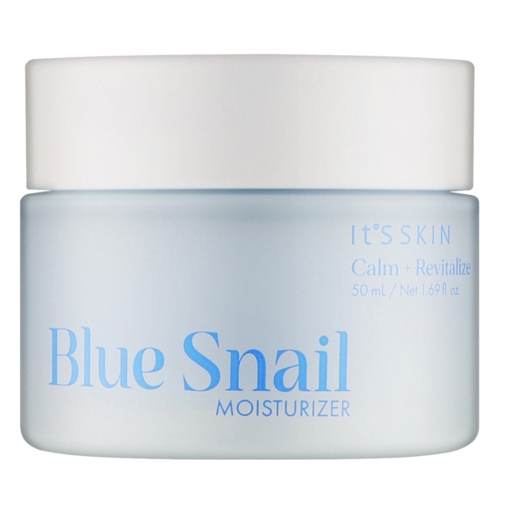 Sealed It'S SKIN Blue Snail Moisturizer Calm Revitalize Snail Mucin Cream 1.69oz